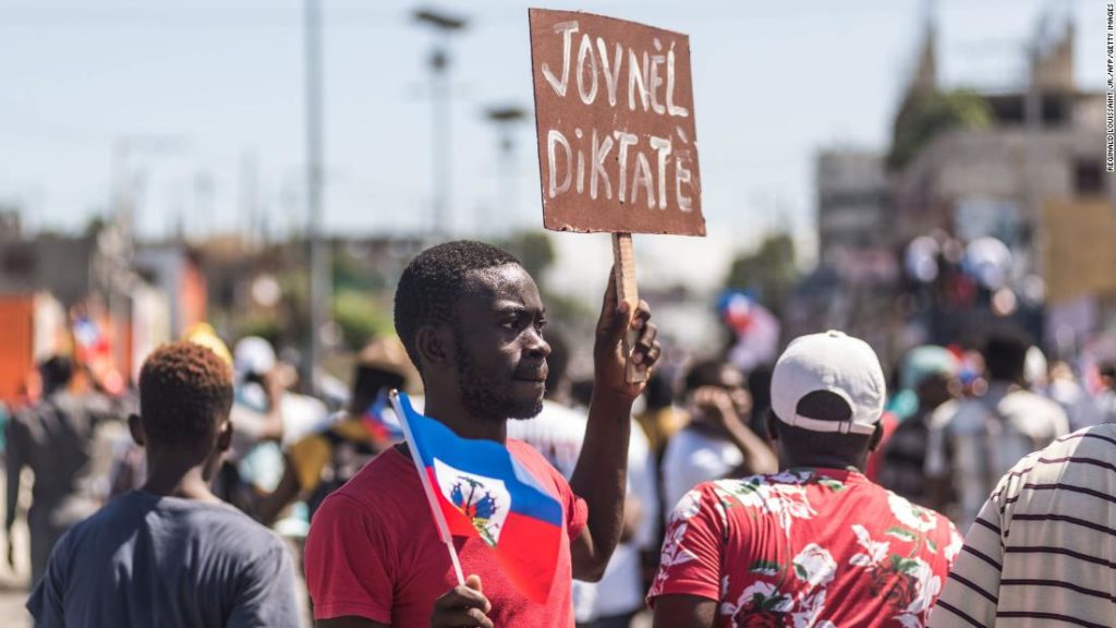 Protests in Haiti as political standoff continues