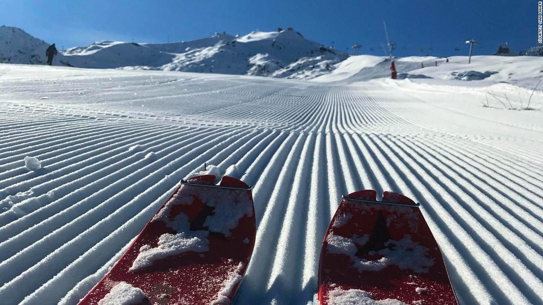 What it's like to have a ski resort to yourself