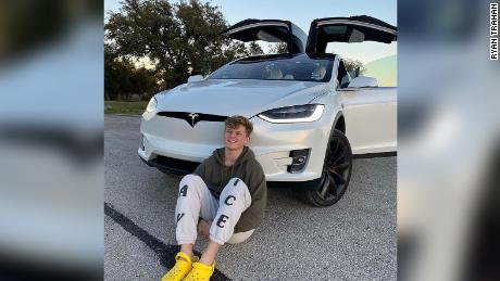YouTube creator Ryan Trahan bought a Tesla Model X and says the electric SUV has played a role in his videos going viral.