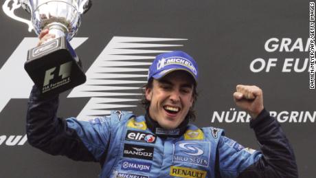 As a Renault driver Fernando Alonso won two championsips, in 2005 and 2006. 