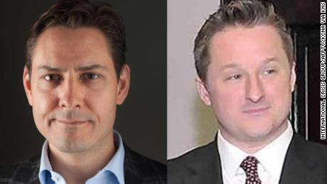 The two Canadians detained in China: Michael Kovrig and Michael Spavor.