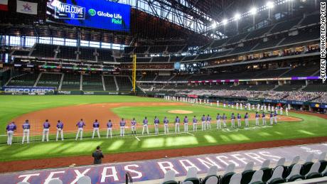 MLB&#39;s Texas Rangers could be the first team with a full house since the pandemic stopped sports