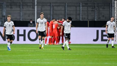 The loss ends a 35-game unbeaten run for Germany. 