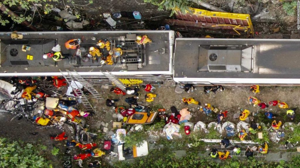 Taiwan train crash: Truck driver expresses 'deep remorse' after deadly accident north of Hualien