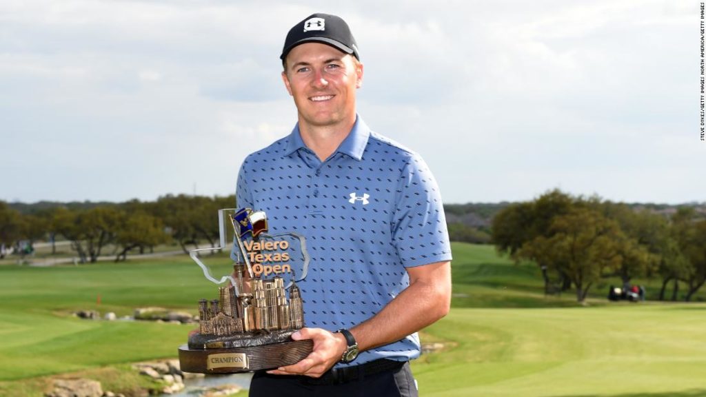 Jordan Spieth claims first win in nearly four years with victory at the Valero Texas Open