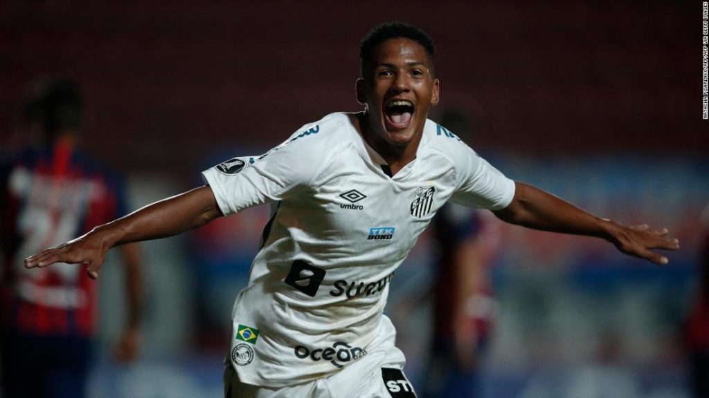 Angelo Gabriel becomes youngest goalscorer in Copa Libertadores history