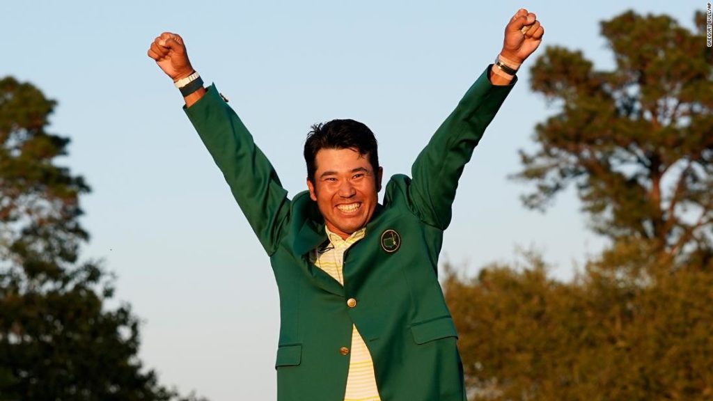 Hideki Matsuyama wins the 2021 Masters Tournament in Augusta