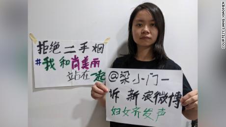 Liang Xiaomen, a Chinese feminist living in New York, is suing Chinese social media site Weibo for removing her account.