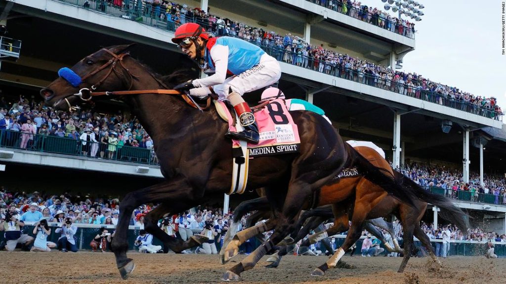 Medina Spirit's Kentucky Derby win in doubt after failing postrace drug test