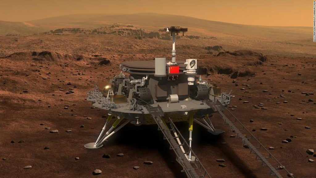 China says its Mars rover could land this weekend