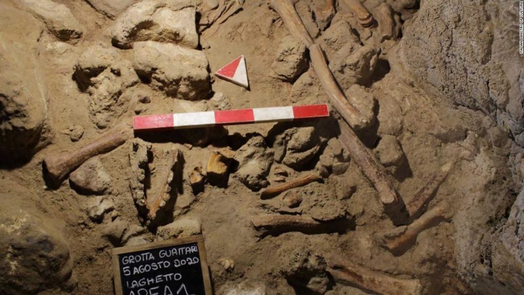 Gnawed bones of 9 Neanderthals found in Italian cave