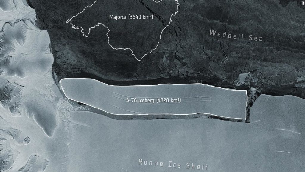 World's largest iceberg breaks off from Antarctica