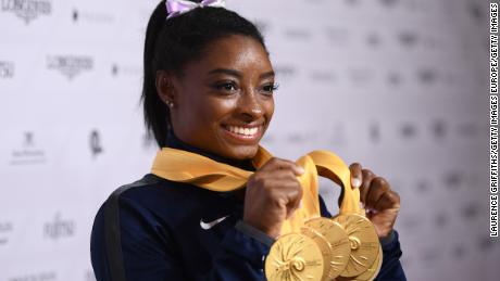Biles says the Olympic postponement is the &#39;right decision&#39;
