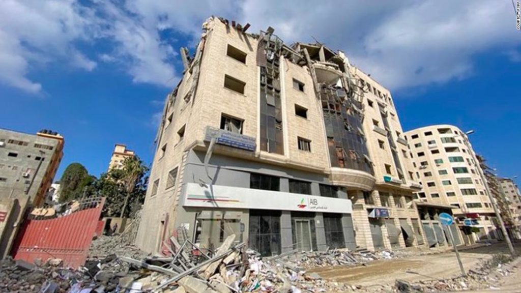 US aid group destroyed in Israeli airstrike vows to rebuild its office in Gaza