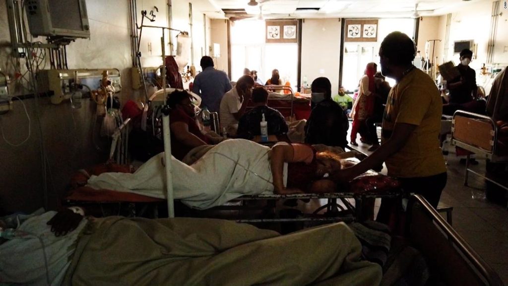 Hospital staff in India stretched thin to breaking point