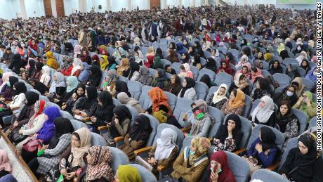 As Afghan women, we finally have a seat at peace talks. Don&#39;t abandon us