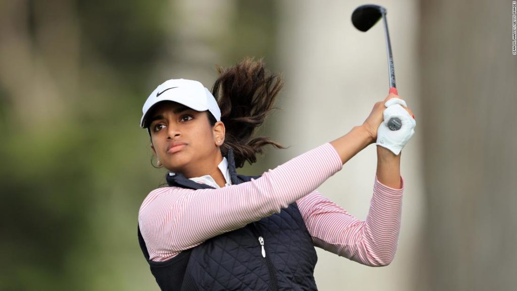 Megha Ganne: 17-year-old high school junior has day to remember at US Women's Open