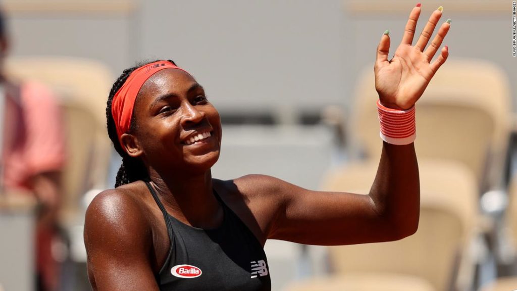Coco Gauff becomes youngest woman to reach grand slam quarterfinal in 15 years at French Open