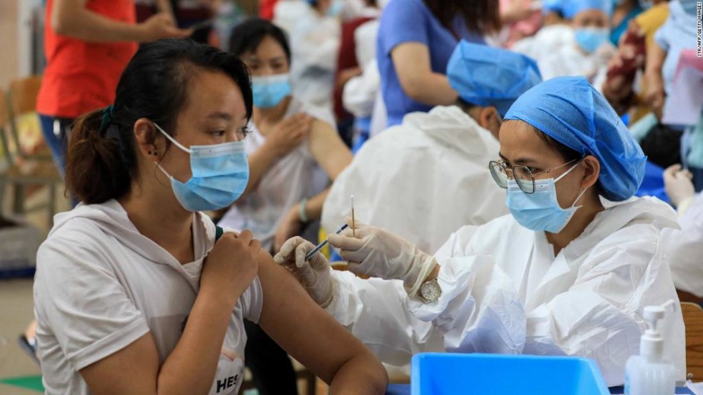 China's about to administer its billionth coronavirus shot. Yes, you read that right