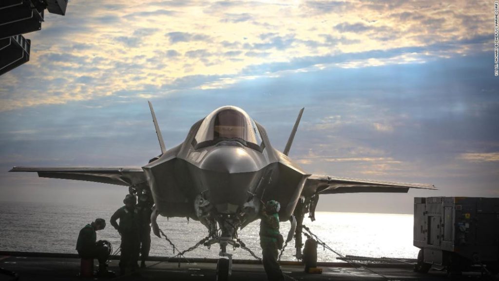 US F-35B fighter jets fly first combat missions off foreign aircraft carrier since World War II