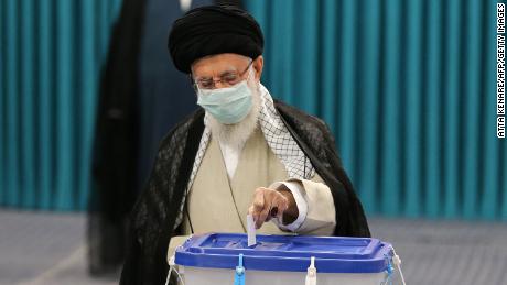 Khamenei cast his ballot on Friday and called on Iranians to get to the polls.