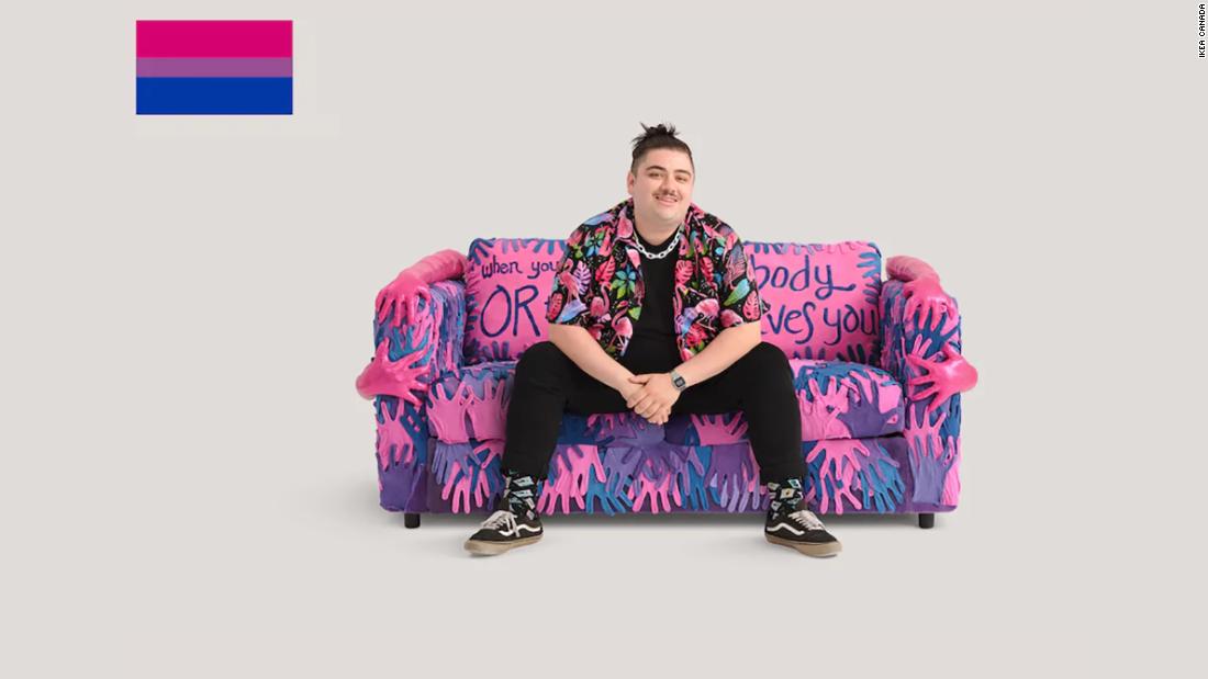 IKEA unveils LGBTQthemed sofas — and the has thoughts on its ‘bisexual couch’