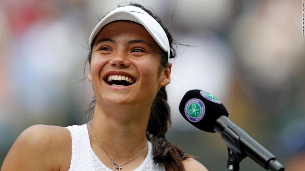 Emma Raducanu: 18-year-old Briton's remarkable run at Wimbledon gathers pace