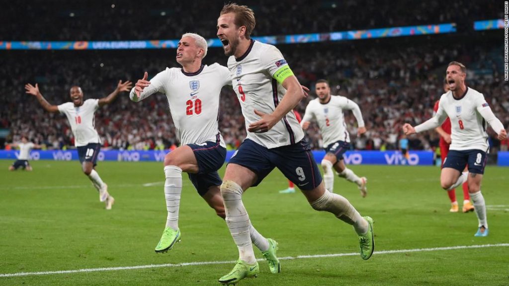 England reaches first major final since 1966 after tense Euro 2020 semifinal victory over Denmark thanks to Harry Kane winner