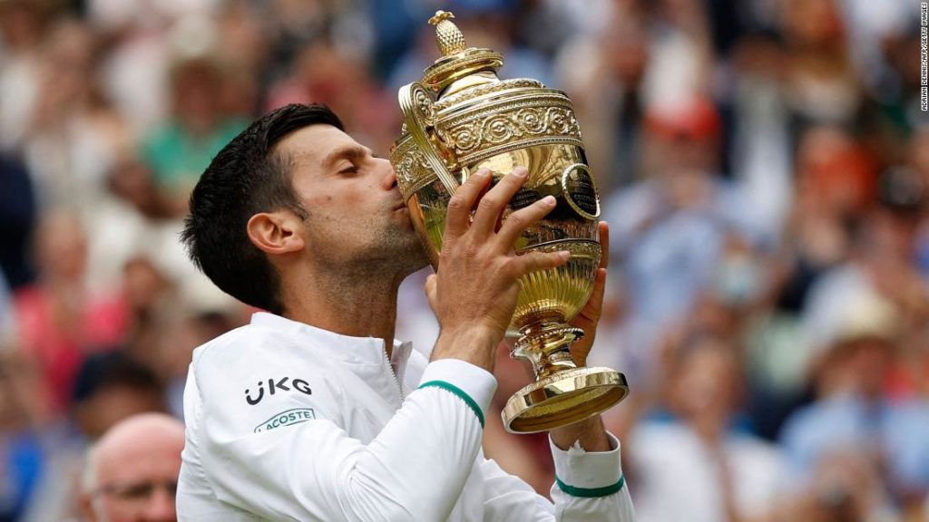 Wimbledon final: Novak Djokovic wins record-equaling 20th grand slam title