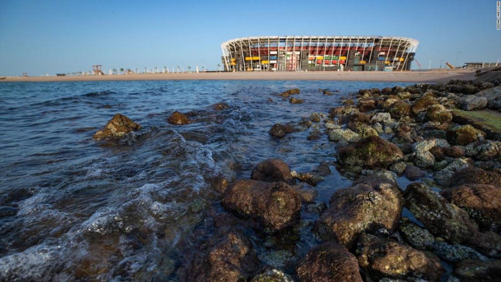 Qatar's Ras Abu Aboud stadium is the first built in World Cup history that was meant to be torn down