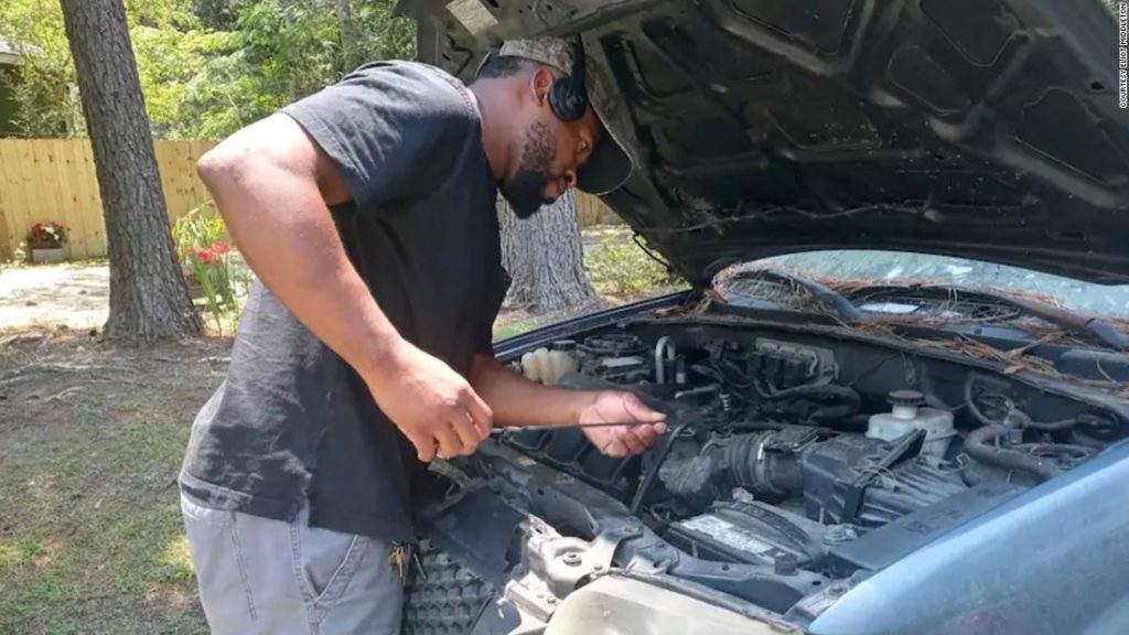 This restaurant owner spends his free time fixing old cars and donating them to people in need