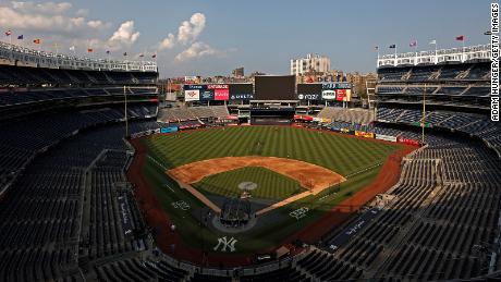 Game postponed after 6 New York Yankees have tested positive for Covid-19, team says