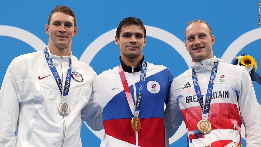 Doping spat: Russian Olympic Committee hits back after US swimmer questions whether gold medal winner was '100% clean'