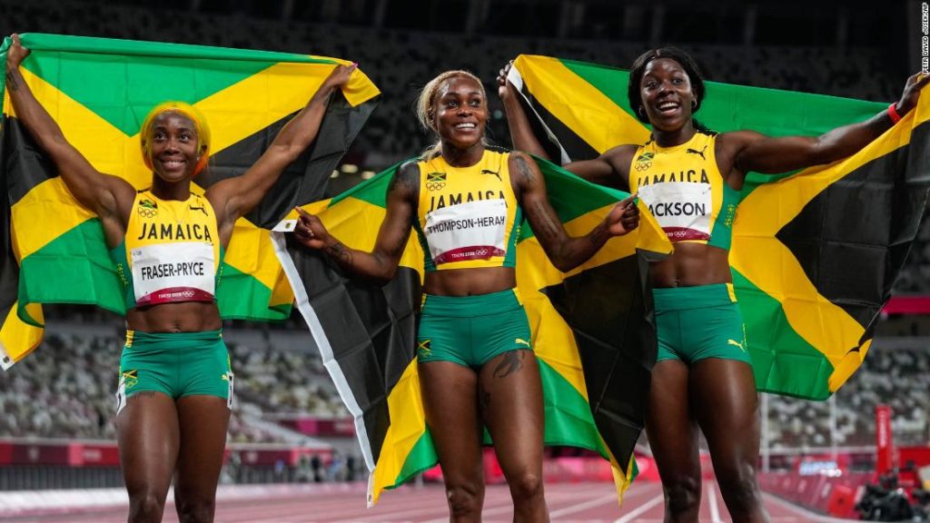 Jamaica sprinters: 'I think we represent the hope of so many girls from the country'