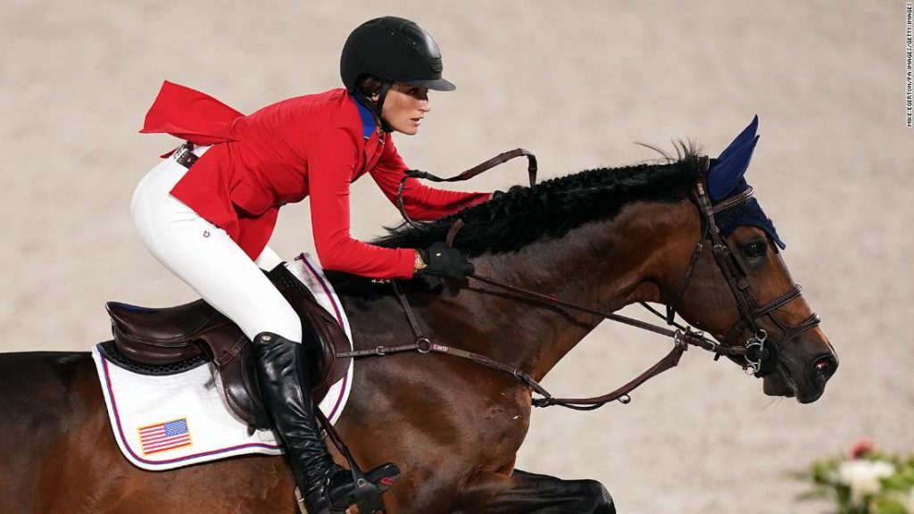 Jessica Springsteen, Bruce Springsteen's daughter, wins silver medal in equestrian team jumping final