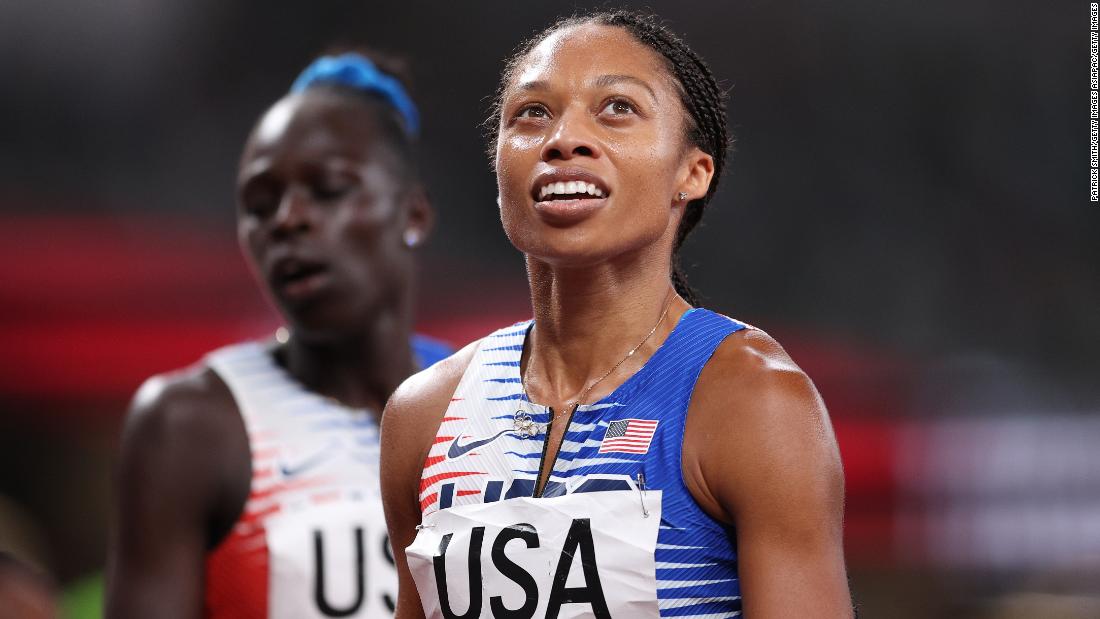 Allyson Felix most decorated US track and field athlete in