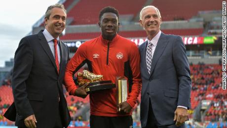 Davies won the Golden Boot as the top scorer at the 2017 CONCACAF Gold Cup and the Young Player Award as the tournament&#39;s most promising player.