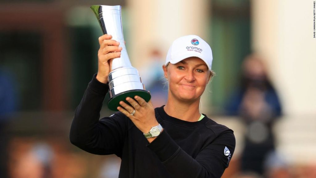 Anna Nordqvist holds her nerve to win Women's Open
