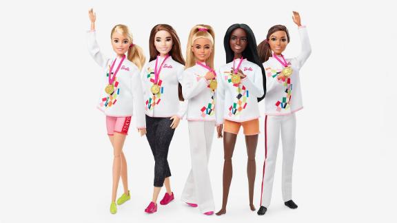 Barbie's collection dedicated to the Tokyo 2020 Olympic Games has come under criticism from social media for its lack of Asian representation.