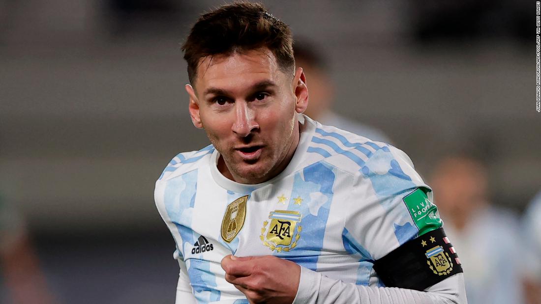 Lionel Messi surpasses Pelé to South America’s top international