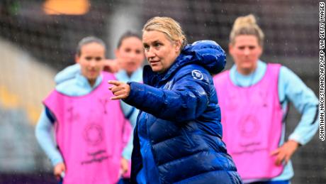 Emma Hayes has been manager of the Chelsea Women&#39;s team for nine years.