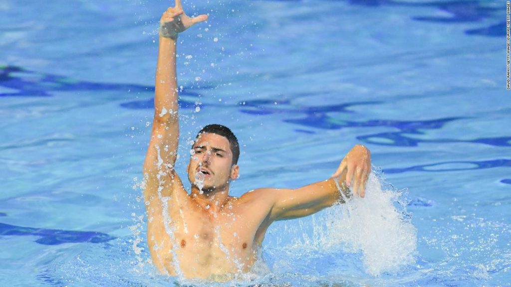 Male artistic swimmers are helping to redefine what masculinity means﻿